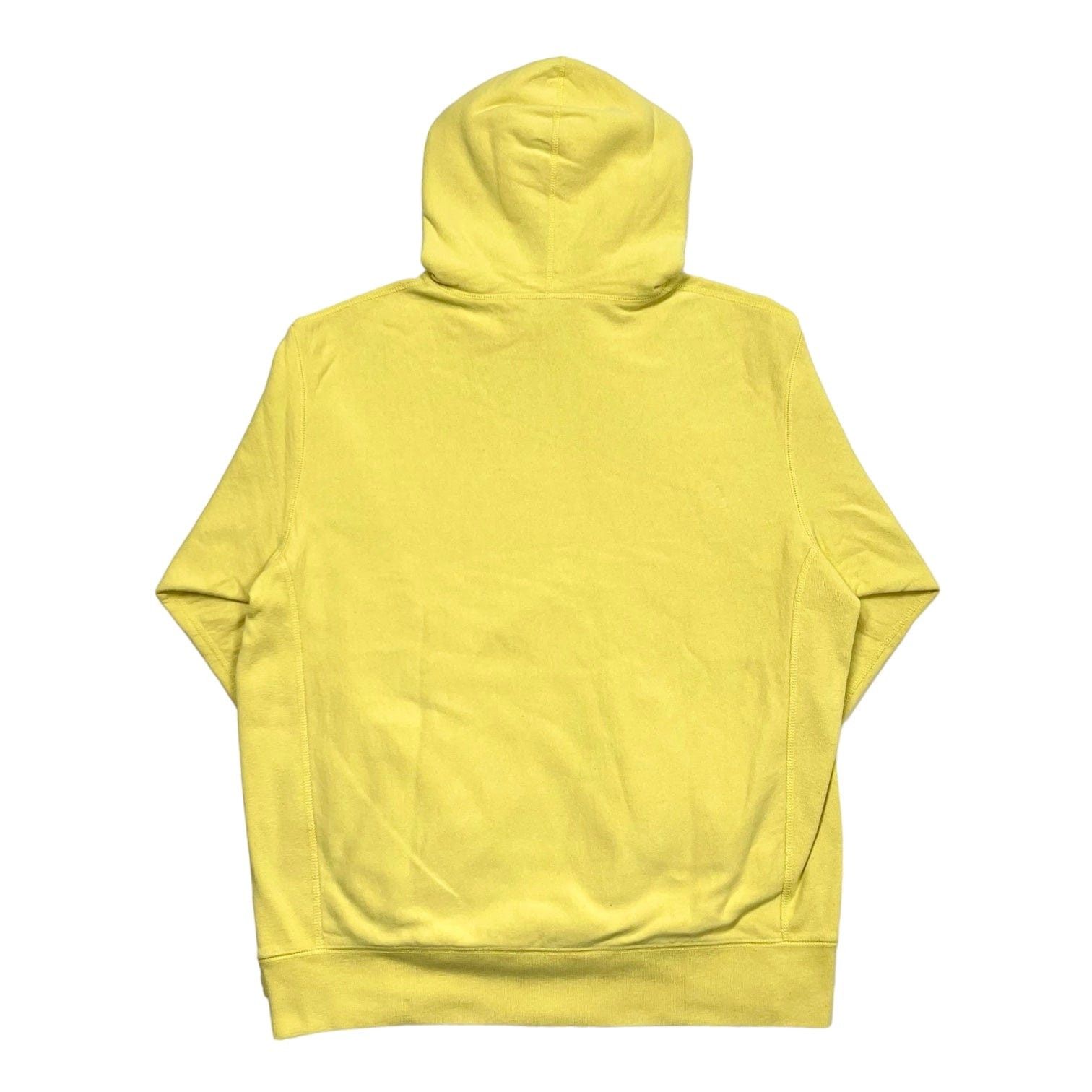 KAWS Chalk Logo Hooded Sweatshirt Light Lemon