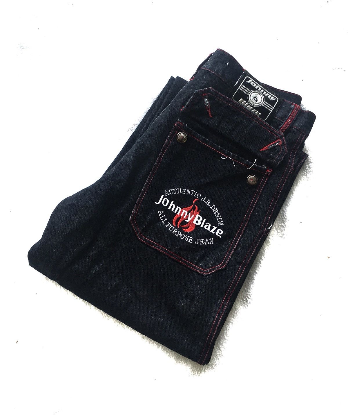 Vintage Vintage Hip Hop Johnny Blaze Pant Size US 30 / EU 46 - 1 Thumbnail