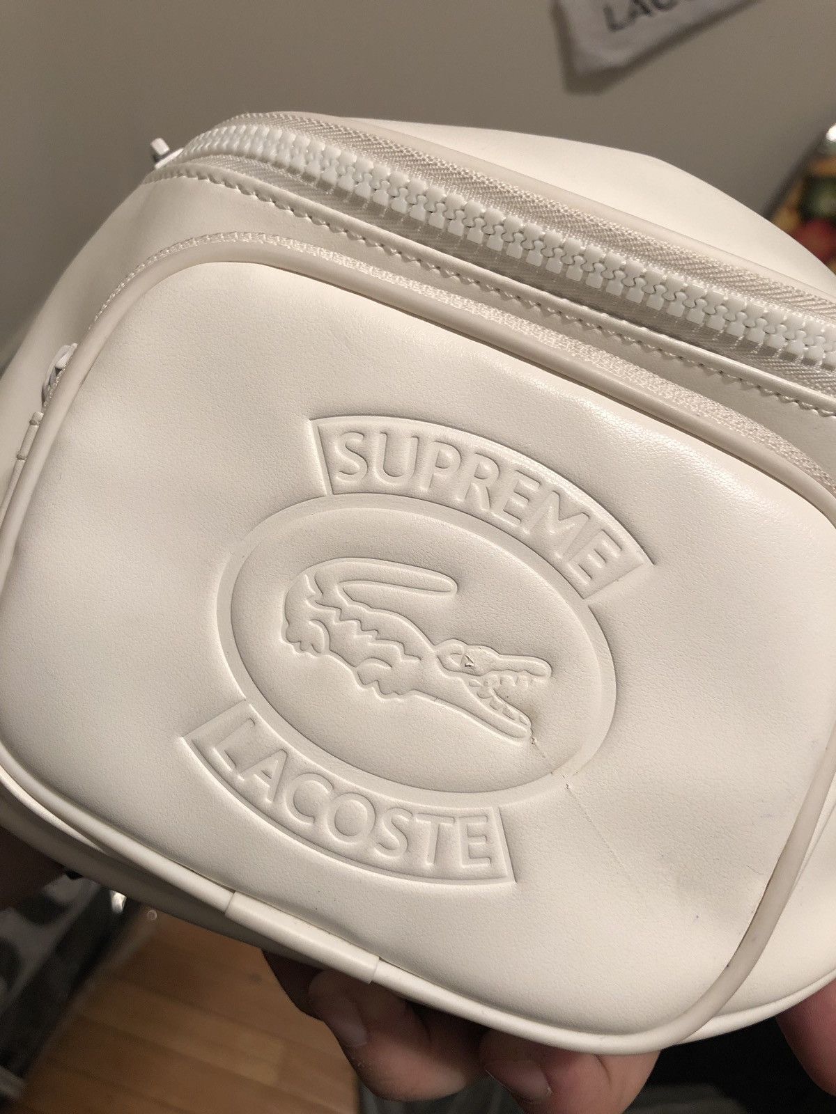 Supreme Supreme X Lacoste White Waist Bag | Grailed