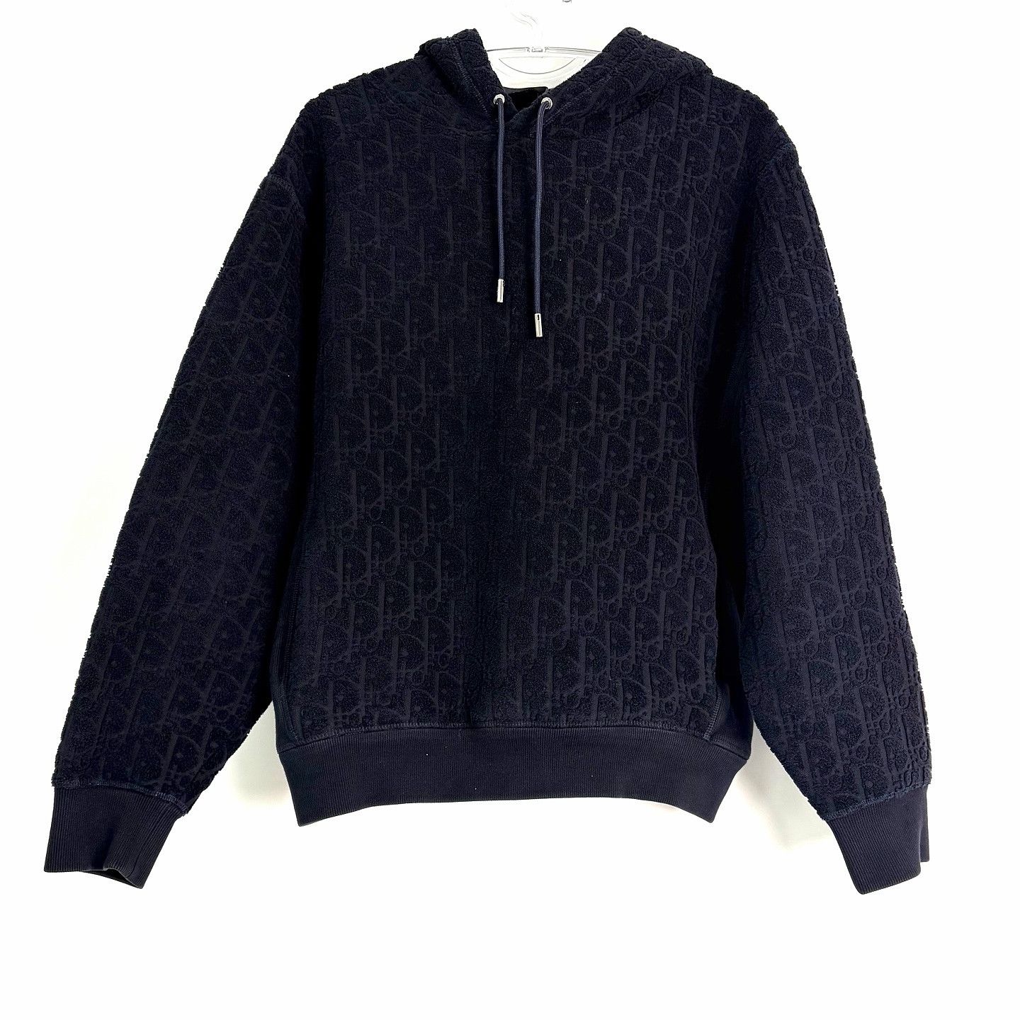 Dior Dior Oblique Terry Hoodie Size L Size US L / EU 52-54 / 3 - 8 Thumbnail