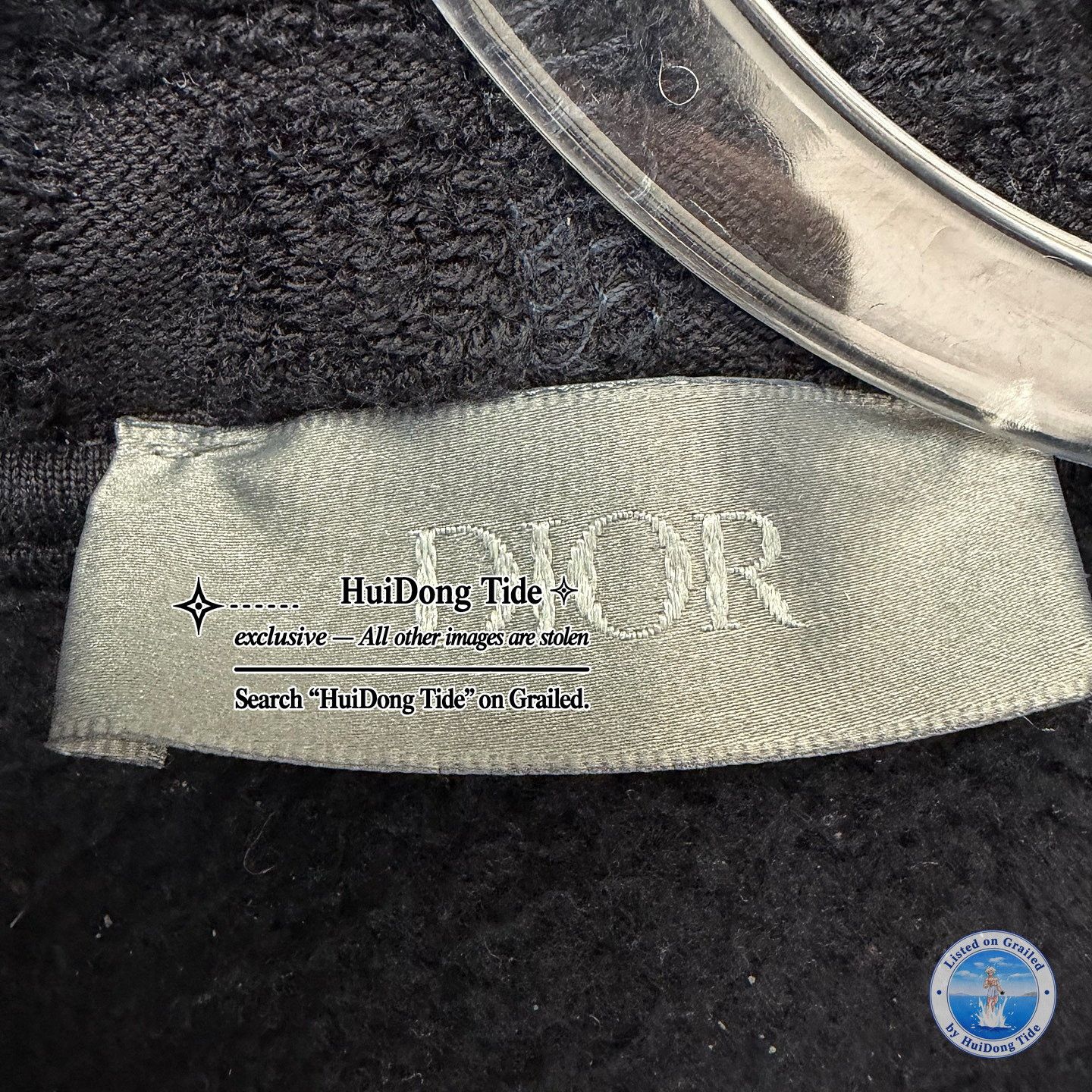 Dior Dior Oblique Terry Hoodie Size L Size US L / EU 52-54 / 3 - 4 Thumbnail
