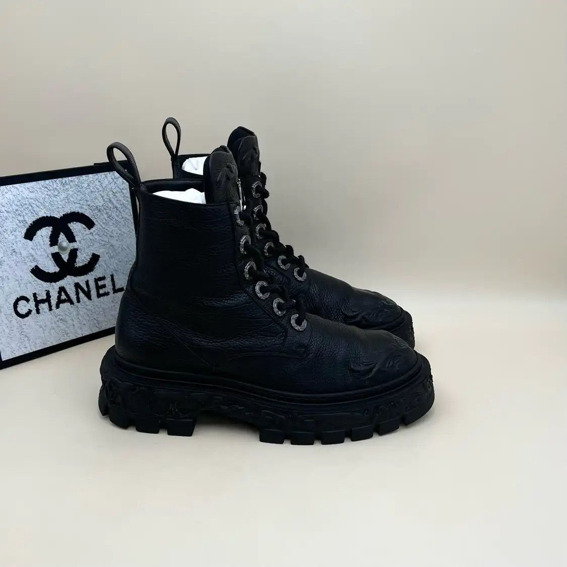 Louis Vuitton LOUIS VUITTON black leather Men's ankle boots 43 Size US 10 / EU 43 - 4 Thumbnail
