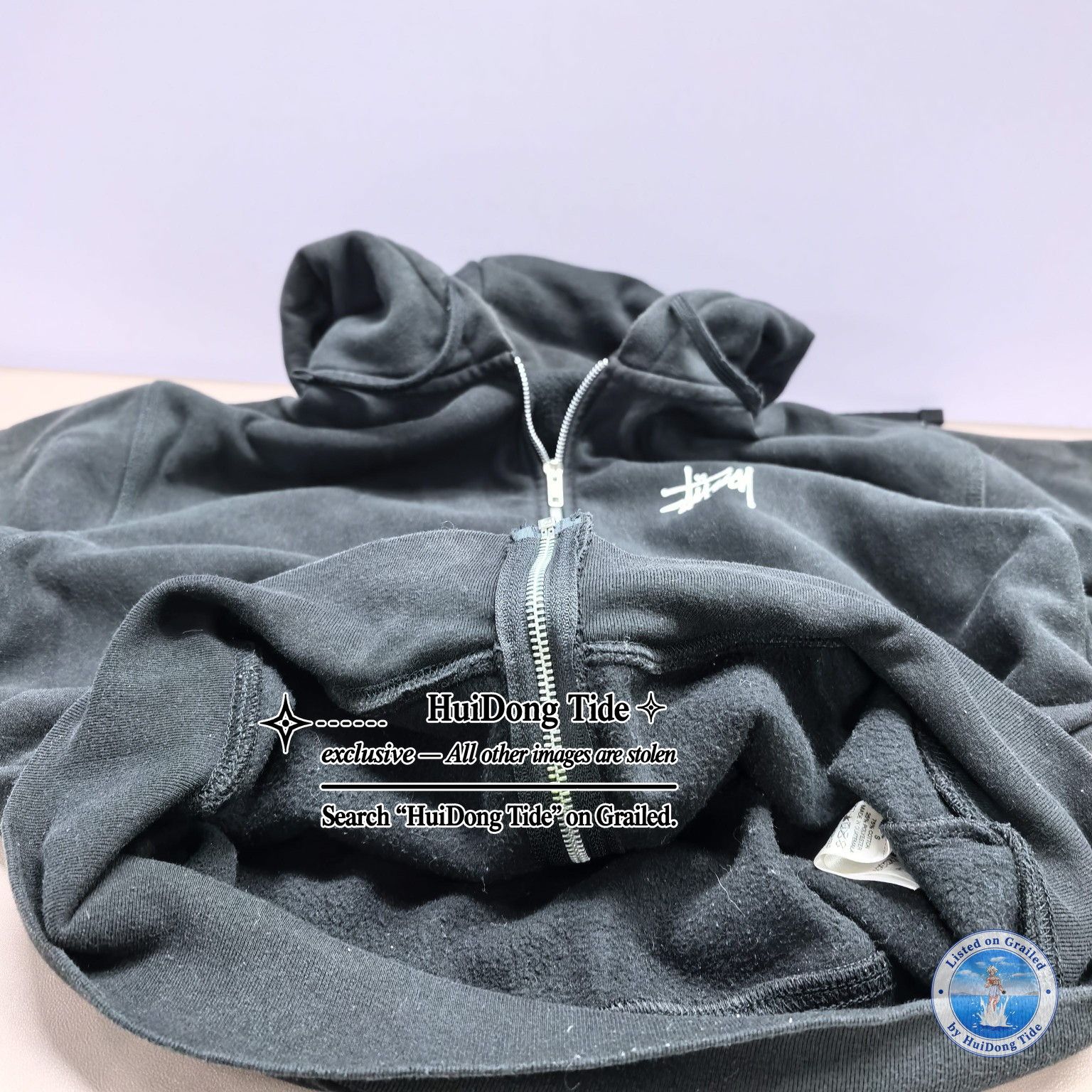 Stussy Stussy Basic Logo Zip Up Hoodie Size S Size US S / EU 44-46 / 1 - 10 Thumbnail