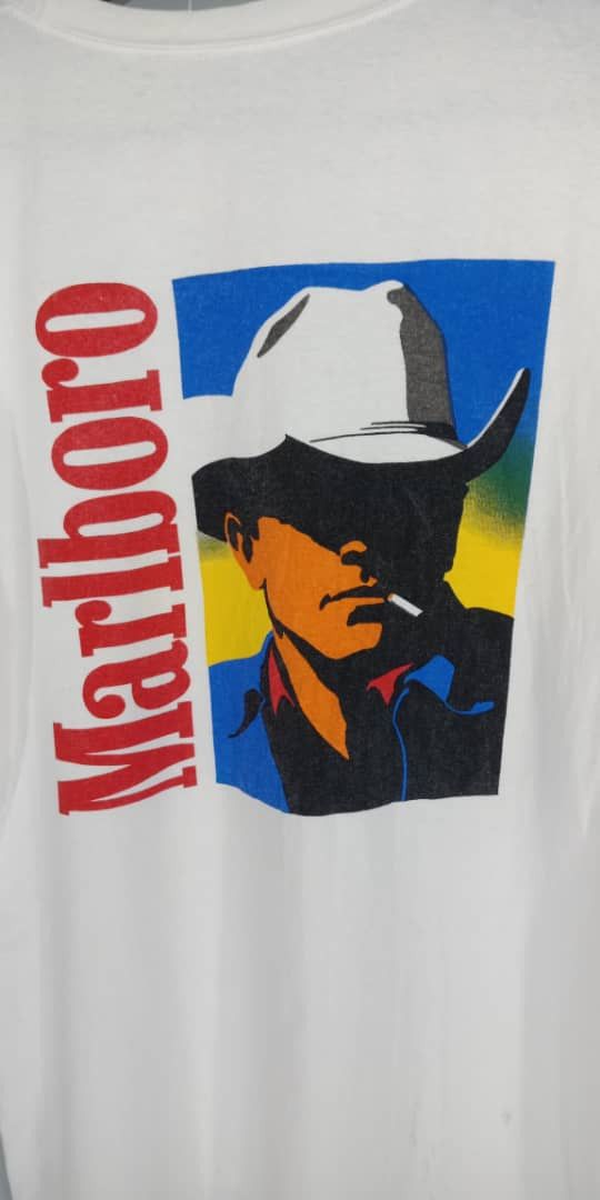 Marlboro × Vintage Vintage Marlboro Big Logo Very Nice Design Size US L / EU 52-54 / 3 - 2 Thumbnail
