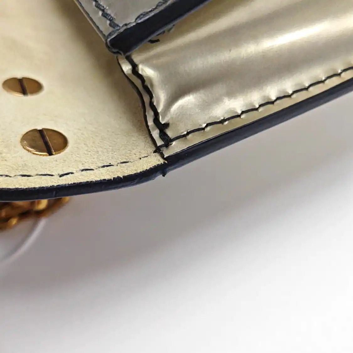 Dior DIOR J' Adior champagne cowhide leather shoulder bag crossbody bag gold hardware Size ONE SIZE - 12 Thumbnail