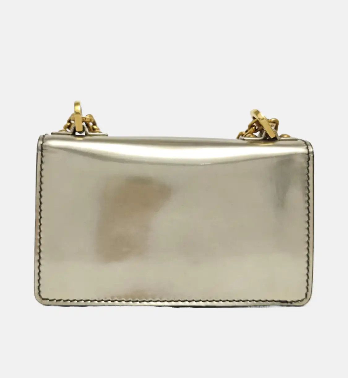 Dior DIOR J' Adior champagne cowhide leather shoulder bag crossbody bag gold hardware Size ONE SIZE - 5 Thumbnail