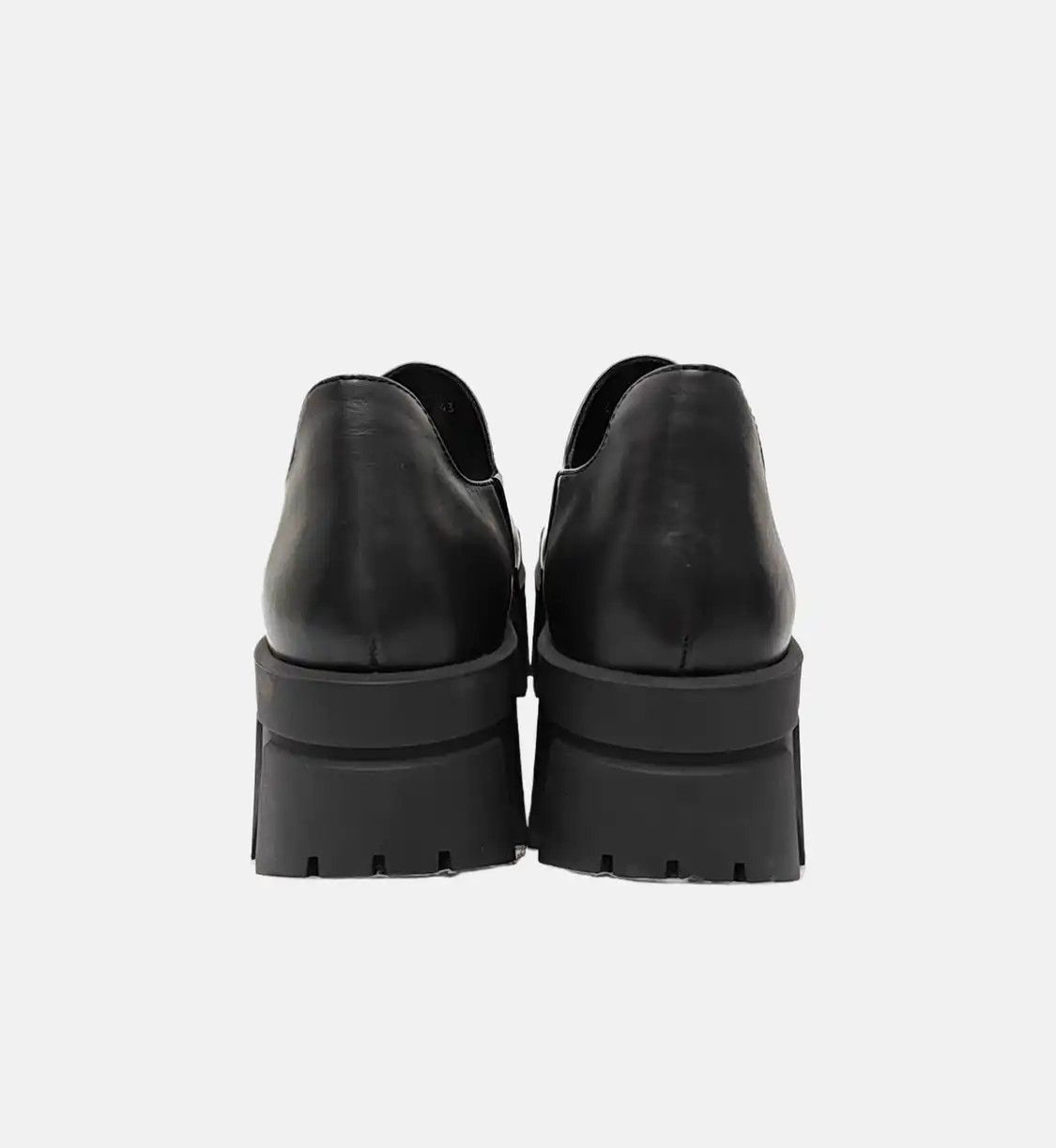 Balenciaga BALENCIAGA Spring,Autumn black leather Men's mid heel ankle boots 43 Size US 10 / EU 43 - 4 Thumbnail