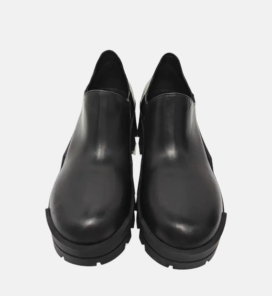 Balenciaga BALENCIAGA Spring,Autumn black leather Men's mid heel ankle boots 43 Size US 10 / EU 43 - 3 Thumbnail