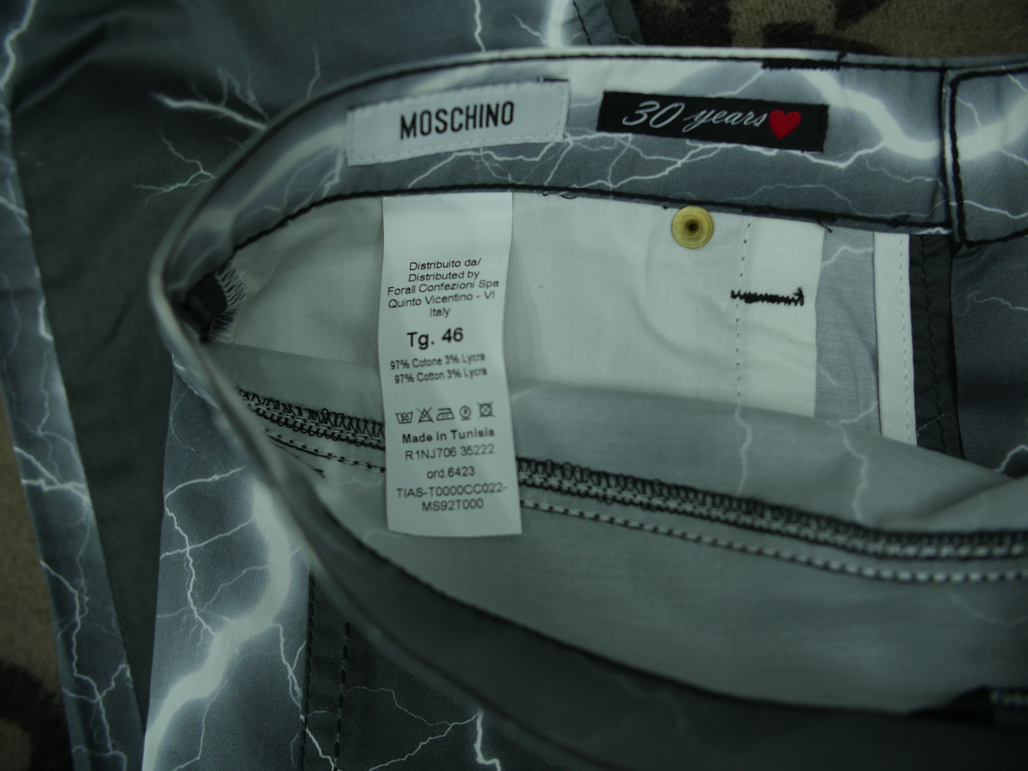 Moschino Limited edition 30th aniversary Size US 30 / EU 46 - 8 Thumbnail