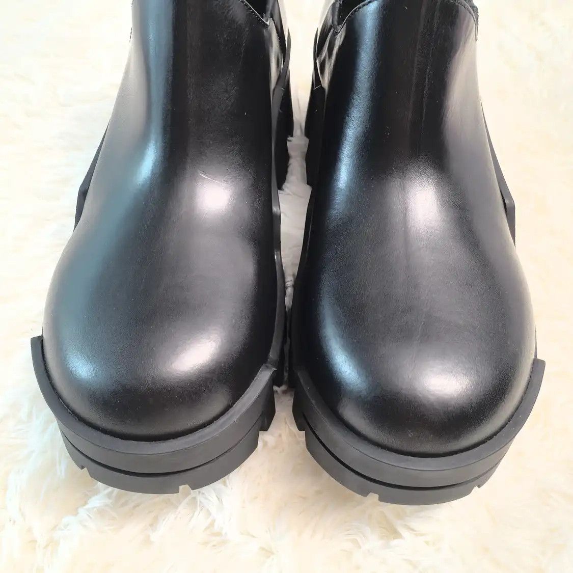 Balenciaga BALENCIAGA black leather Men's ankle boots 43 Size US 10 / EU 43 - 7 Thumbnail