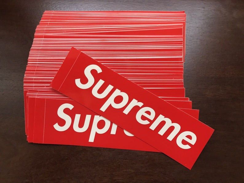Supreme Supreme Sticker Pack 100 Stickers Grailed