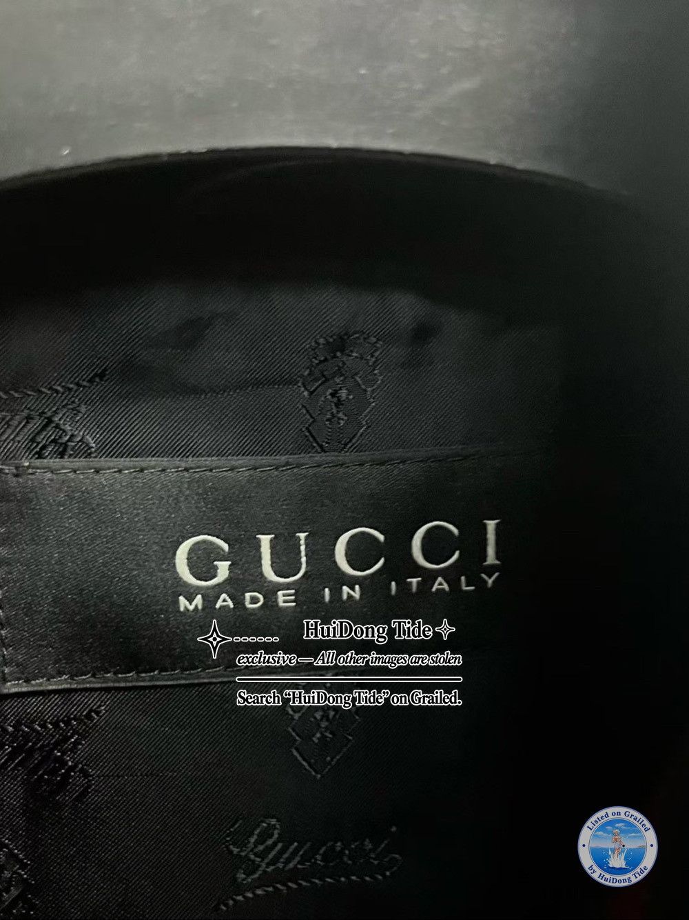 Gucci Gucci Leather Bomber Jacket Size 48 Size US M / EU 48-50 / 2 - 4 Thumbnail