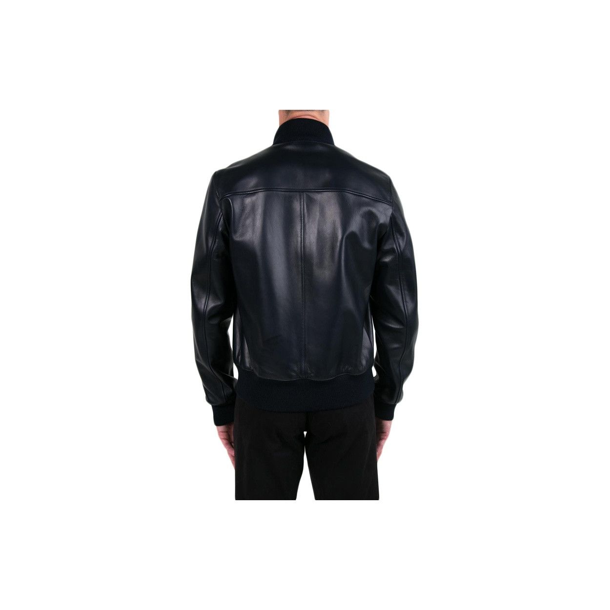 Gucci Gucci Leather Bomber Jacket Size 48 Size US M / EU 48-50 / 2 - 9 Thumbnail