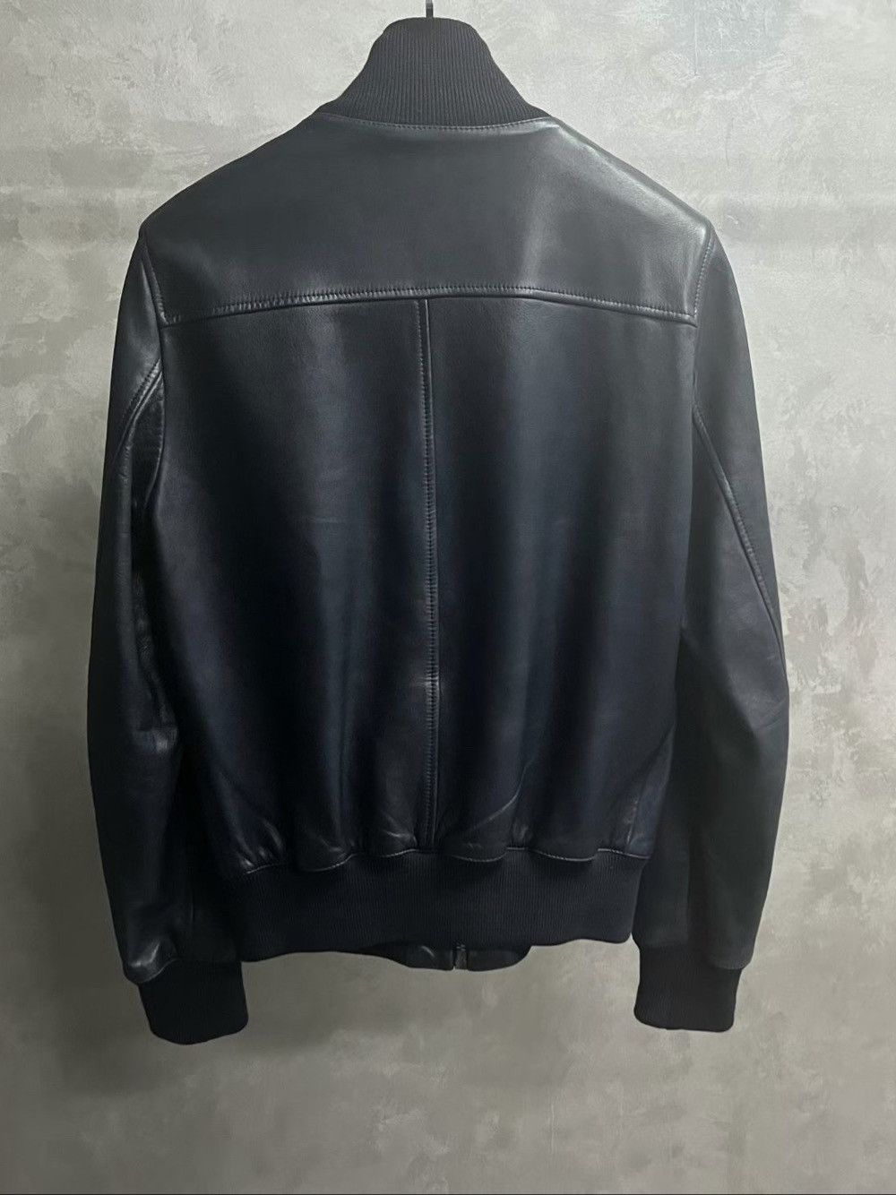 Gucci Gucci Leather Bomber Jacket Size 48 Size US M / EU 48-50 / 2 - 3 Thumbnail