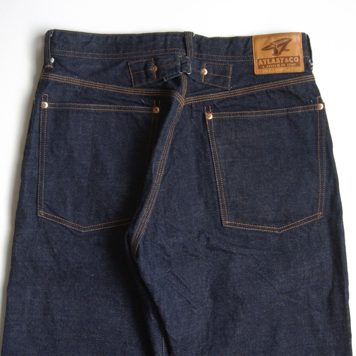 AtLast&Co Lot 161 Cinch Back Dark Wash Denim Pants Size 32