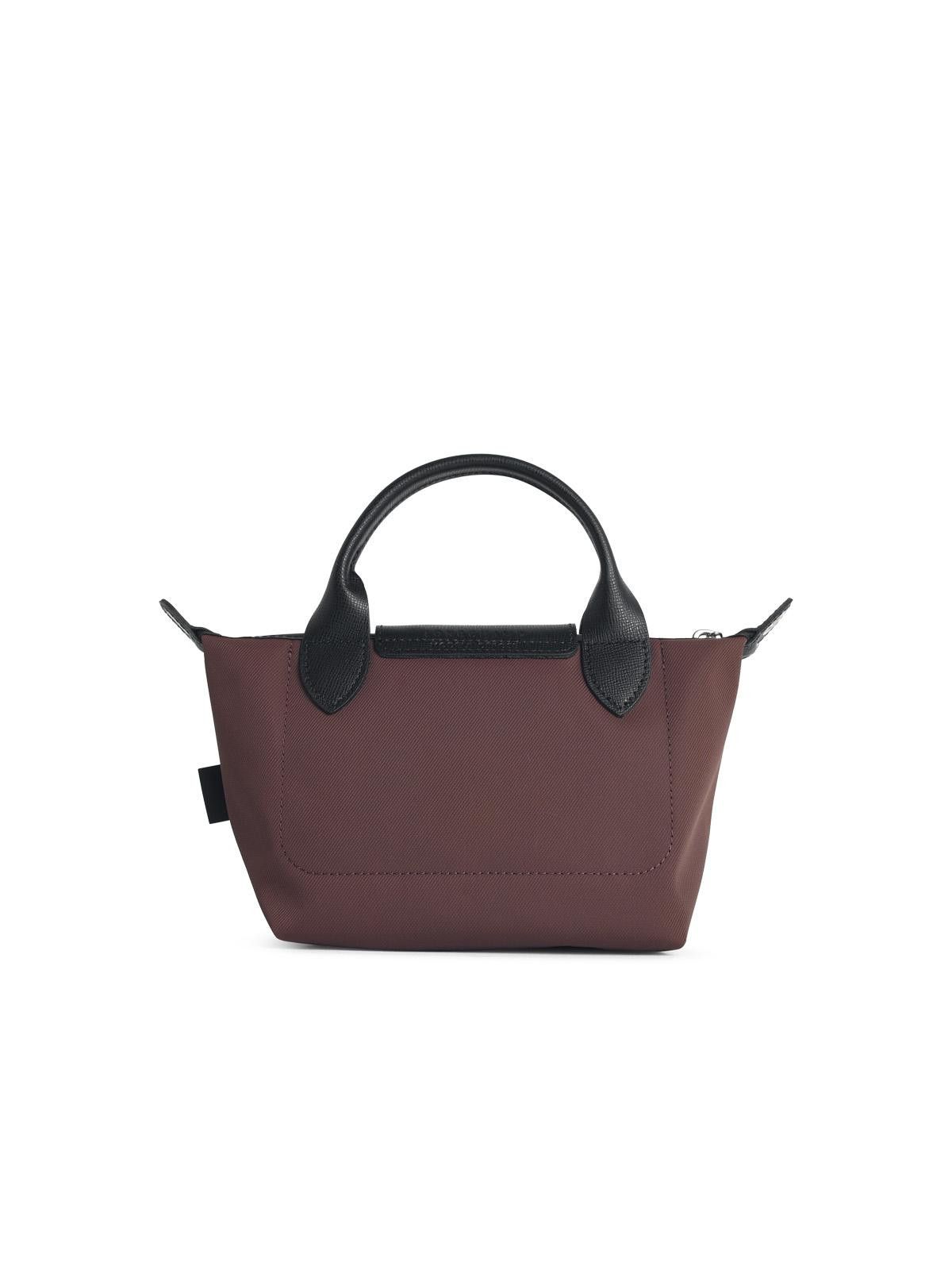 Longchamp LONGCHAMP Bag With 'Xs Le Pliage Energy' Handle In Tela Cocoa Size ONE SIZE - 3 Thumbnail