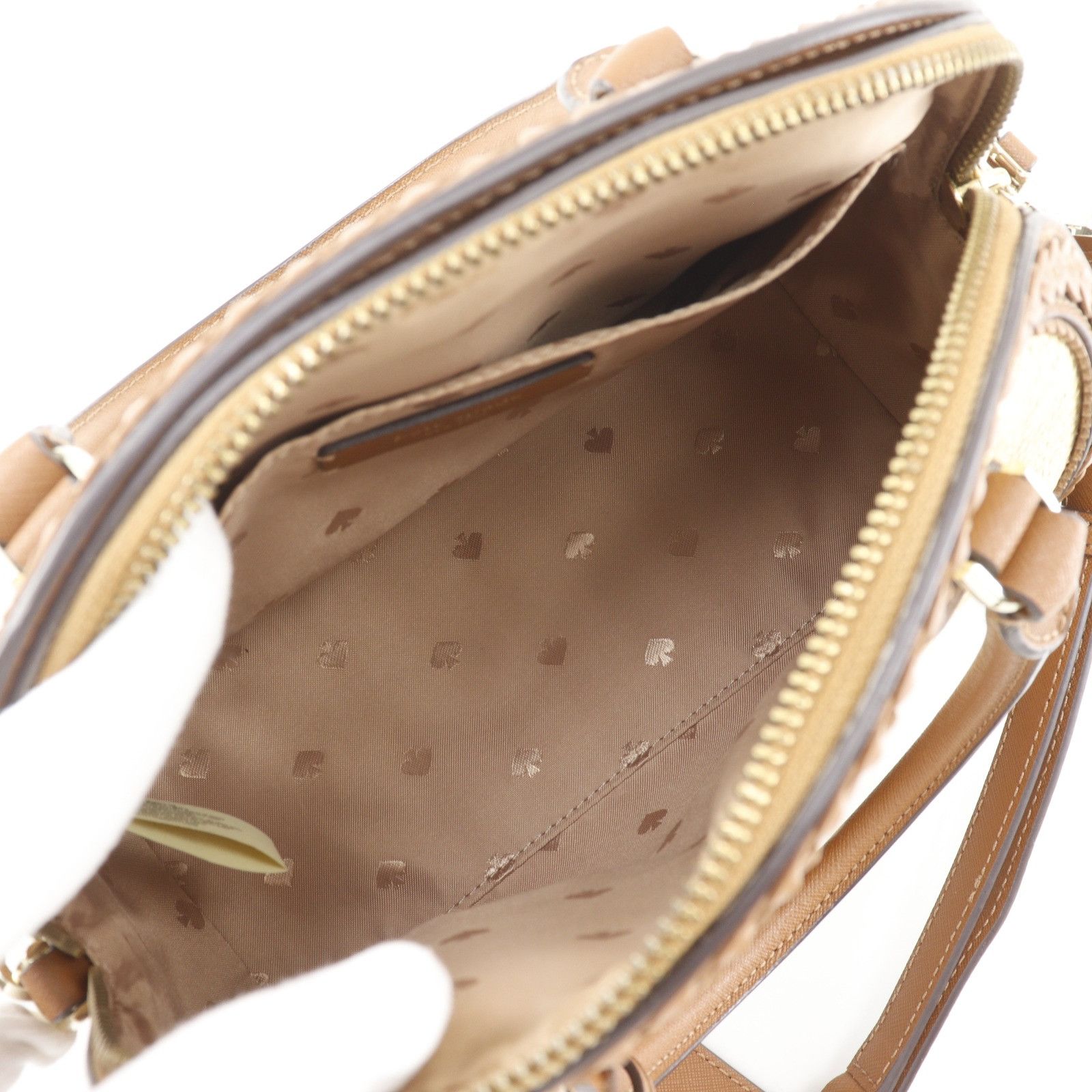 Kate Spade Kate Spade Kate Spade Raylee Straw Leather 2way Bag Leather Handbag DUTY FREE for USA Size ONE SIZE - 6 Thumbnail
