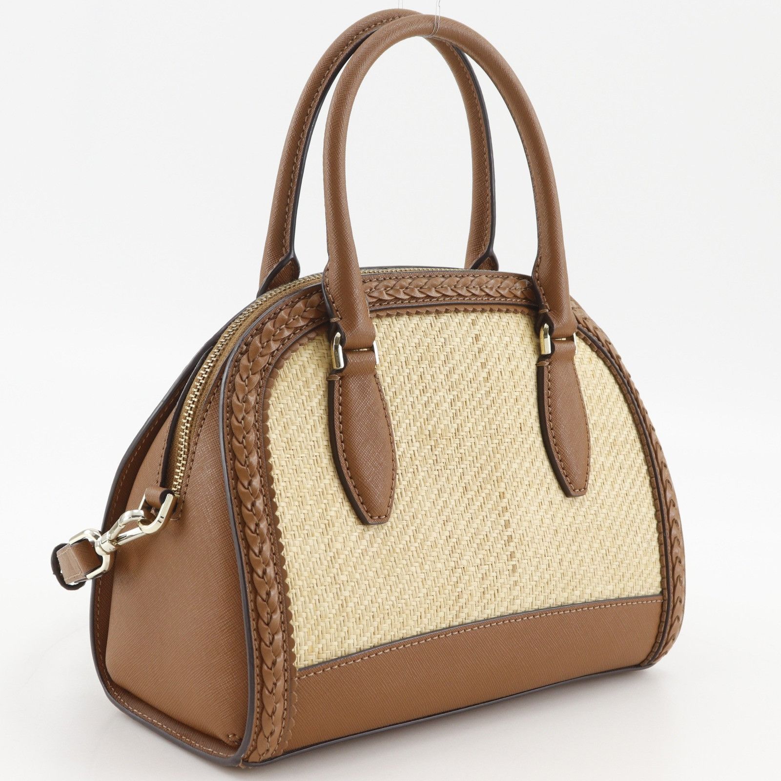 Kate Spade Kate Spade Kate Spade Raylee Straw Leather 2way Bag Leather Handbag DUTY FREE for USA Size ONE SIZE - 3 Thumbnail