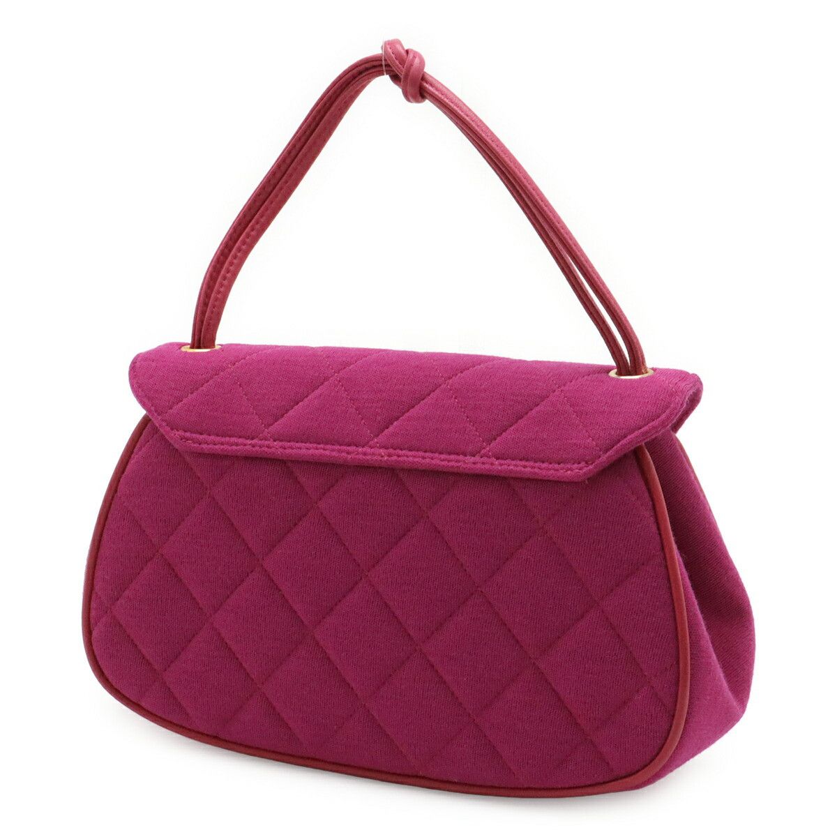 Chanel Chanel Chanel Matelasse Cotton Handbag Textile Handbag DUTY FREE for USA Size ONE SIZE - 2 Thumbnail