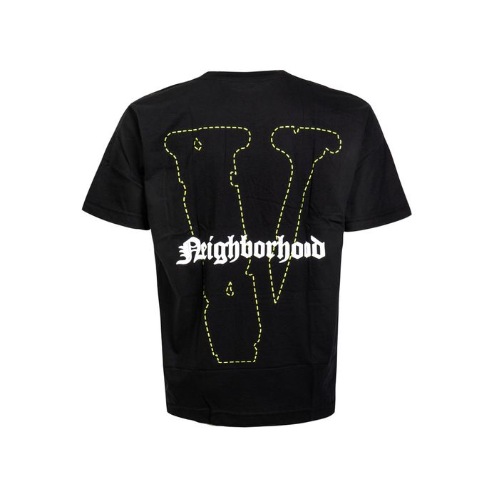 Vlone Vlone x Neighborhood Skull Black/Green T Shirt S,M,L,XL,XXL