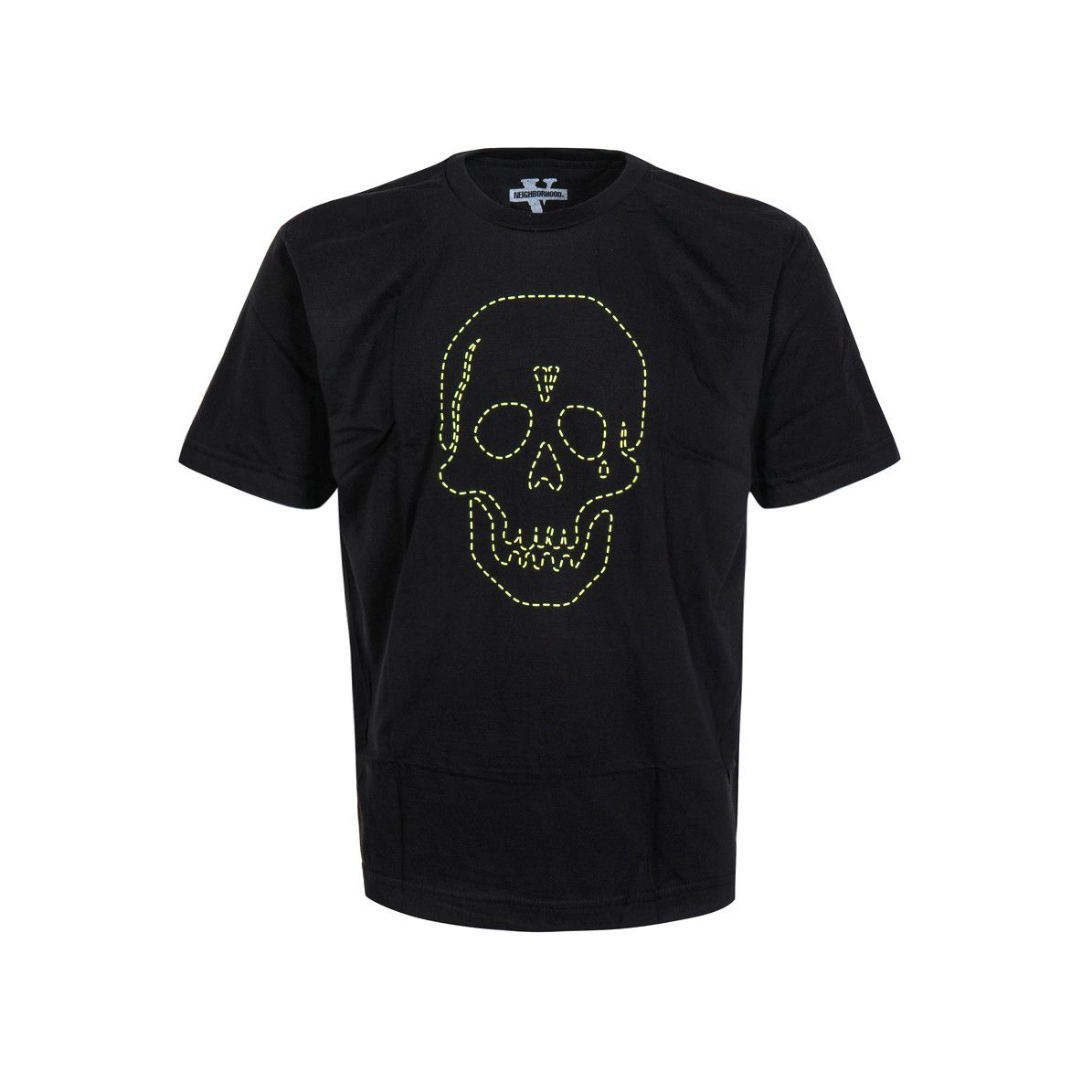 Vlone Vlone x Neighborhood Skull Black/Green T Shirt S