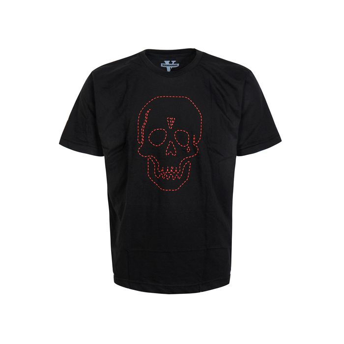 Vlone Vlone x Neighborhood Skull Black/Red T Shirt Size S,M