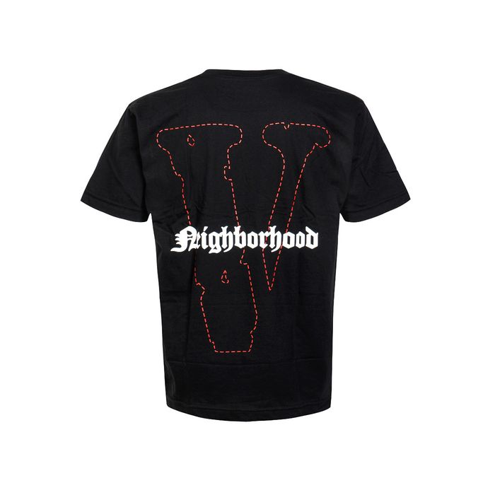 Vlone Vlone x Neighborhood Skull Black/Red T Shirt Size S,M,XL.XXL