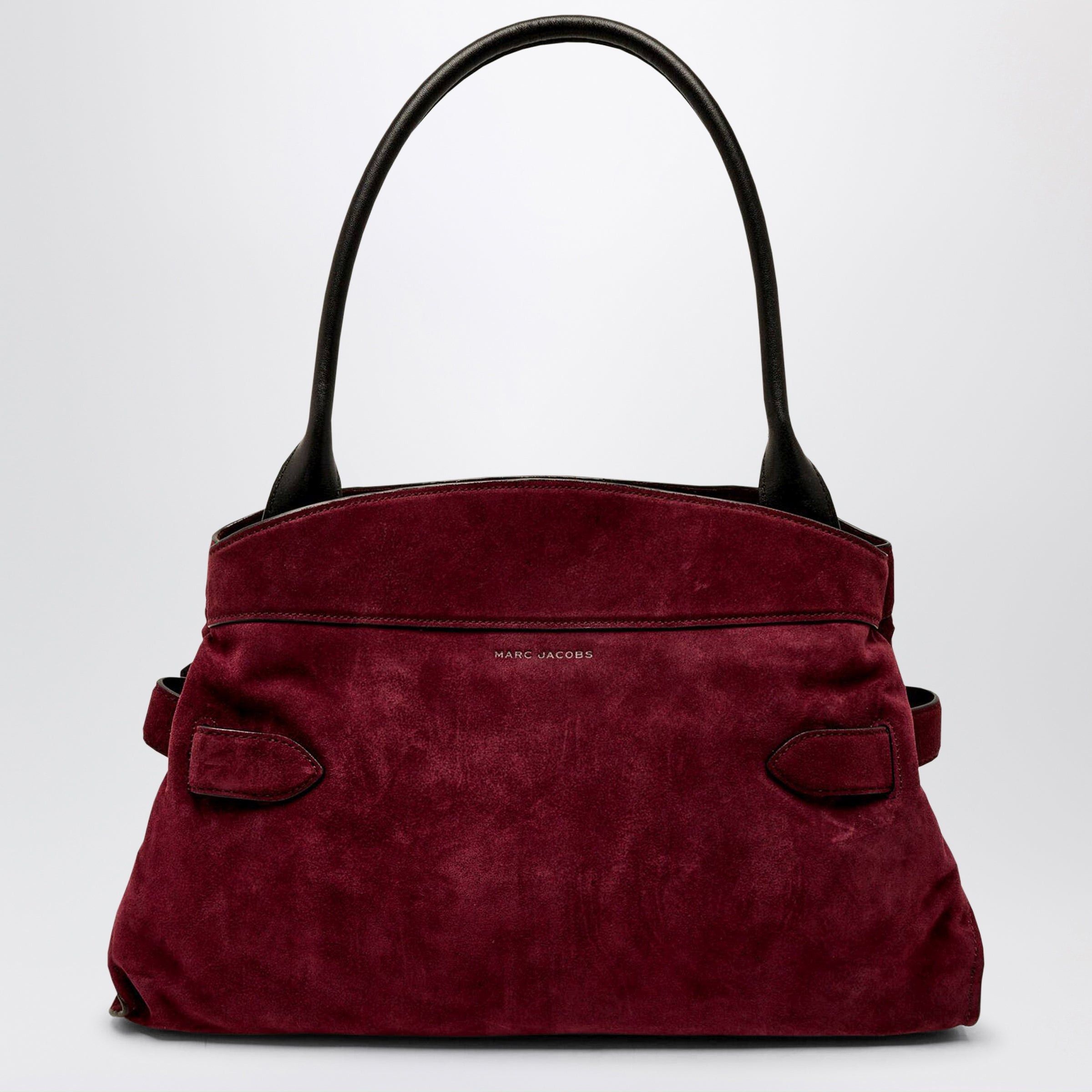 Marc Jacobs Marc Jacobs Dakota Bag In Suede Dark Plum Size ONE SIZE - 2 Thumbnail