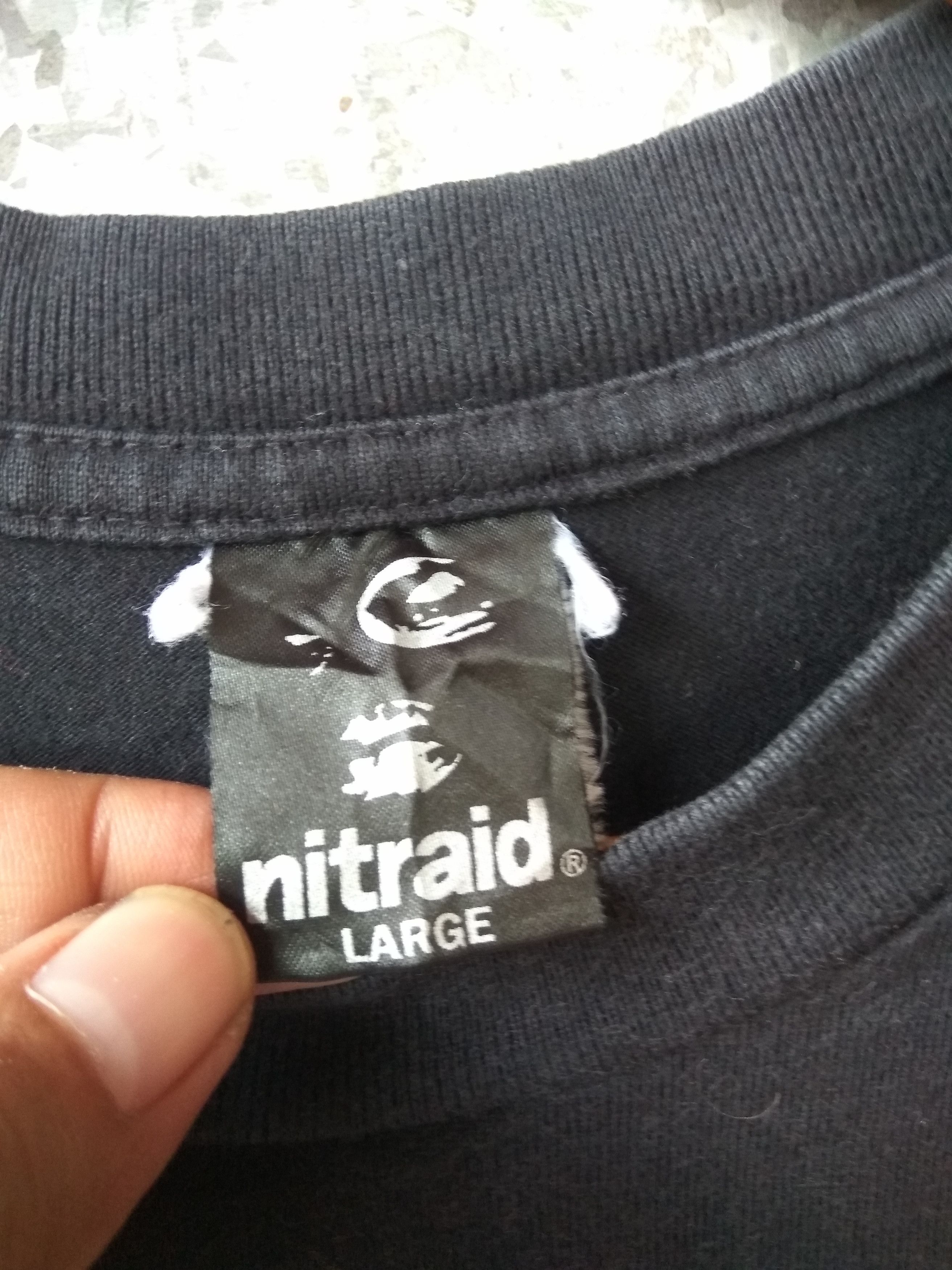 Nitraid NITRAID Japanese Brand t shirt street wear Size US L / EU 52-54 / 3 - 4 Thumbnail