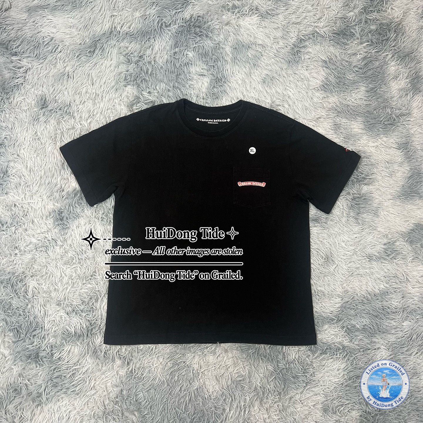 Chrome Hearts Chrome Hearts Stay Fast Graphic T-Shirt Size XL Size US XL / EU 56 / 4 - 9 Thumbnail
