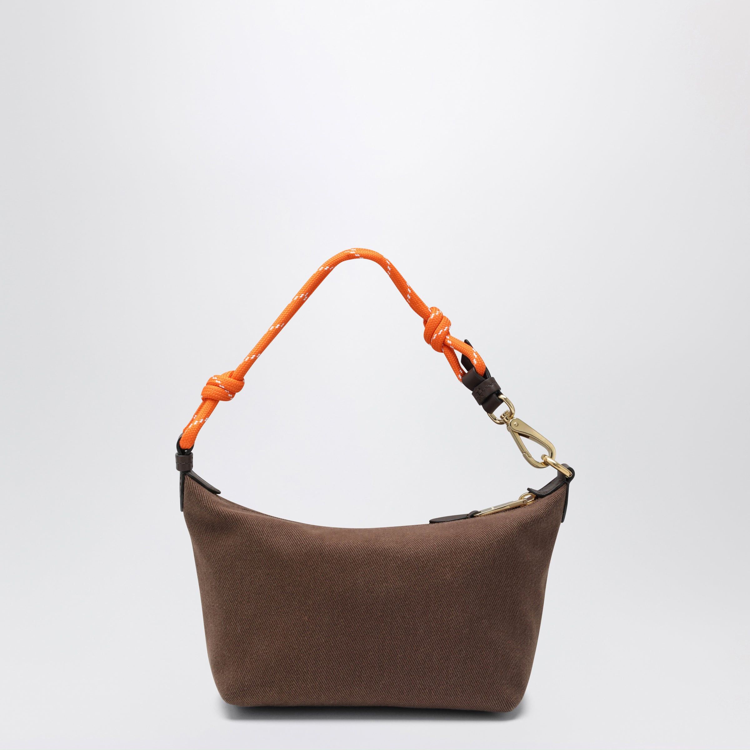 Miu Miu Miu Miu Cocoa/Orange Gabardine Pouch Size ONE SIZE - 2 Thumbnail