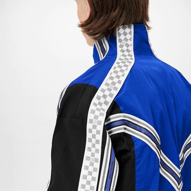 Louis Vuitton Louis Vuitton SS22 Damier Zip Track Jacket Size 48 Size US M / EU 48-50 / 2 - 9 Thumbnail