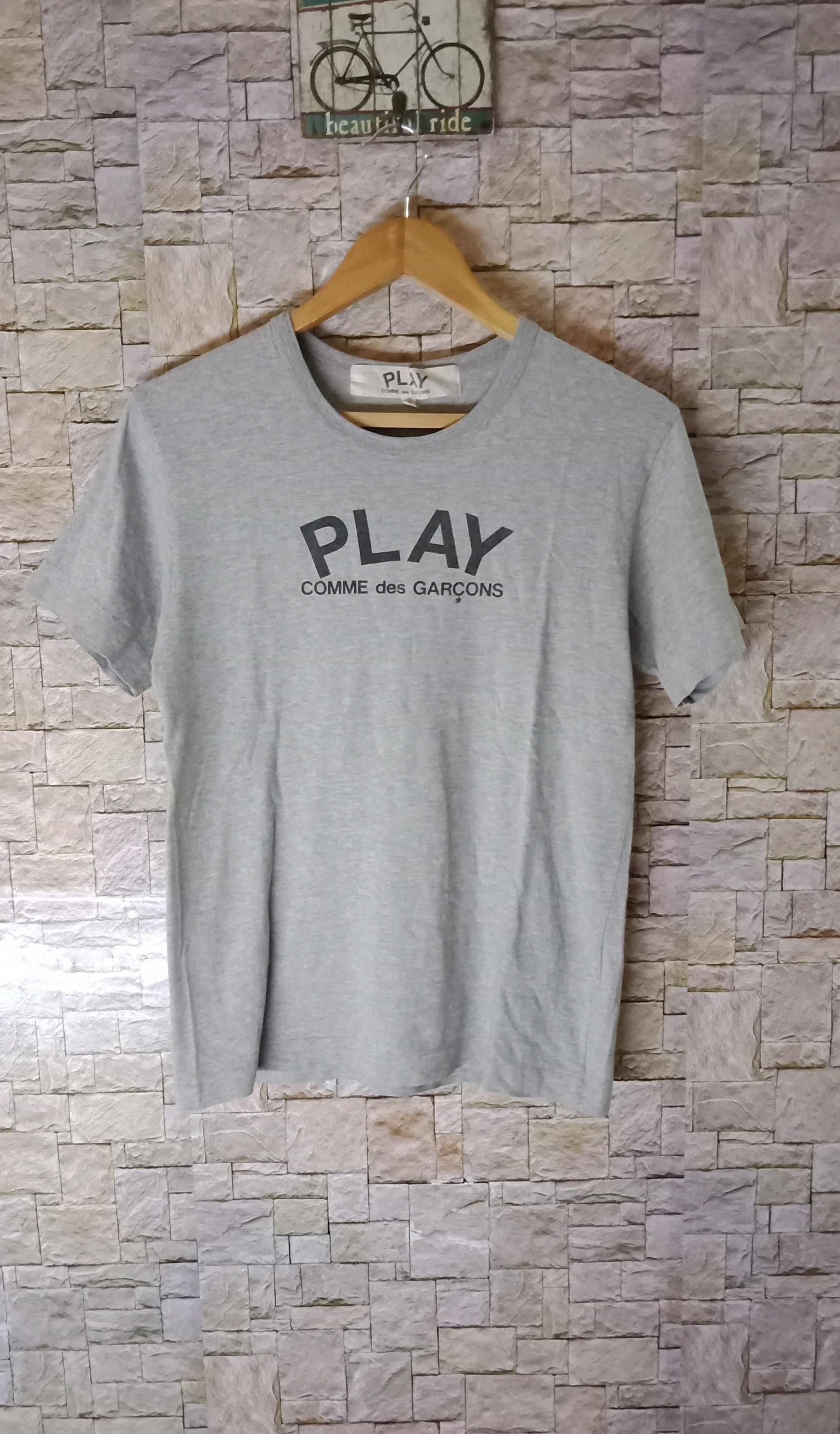 Comme des Garcons Play T-shirt Big Logo Back