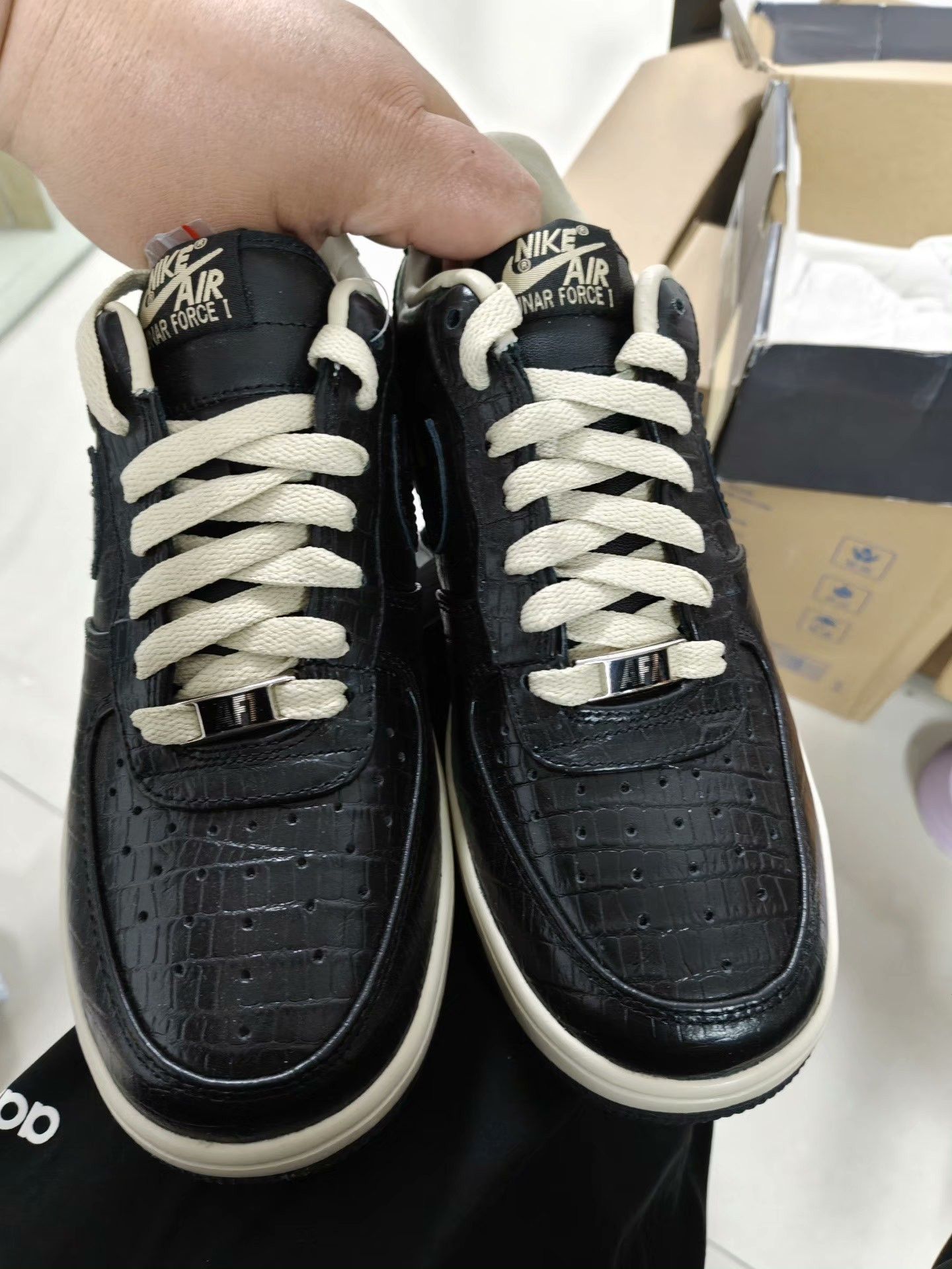 Hiroshi Fujiwara Nike Air Force 1 Fragment HTM Size US 6 / EU 39 - 6 Thumbnail