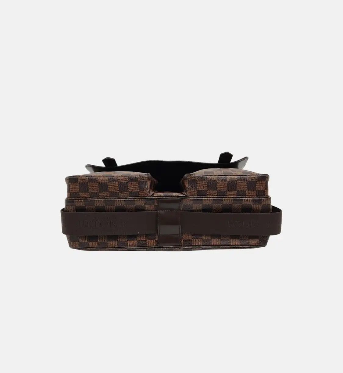 Louis Vuitton LOUIS VUITTON BROADWAY brown coated canvas checkerboard shoulder bag crossbody b Size ONE SIZE - 6 Thumbnail