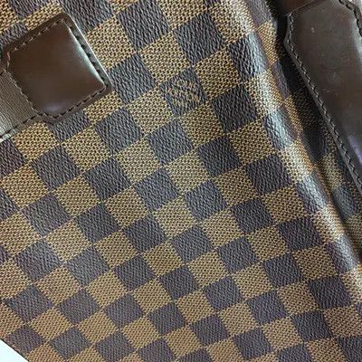 Louis Vuitton LOUIS VUITTON BROADWAY brown coated canvas checkerboard shoulder bag crossbody b Size ONE SIZE - 10 Thumbnail