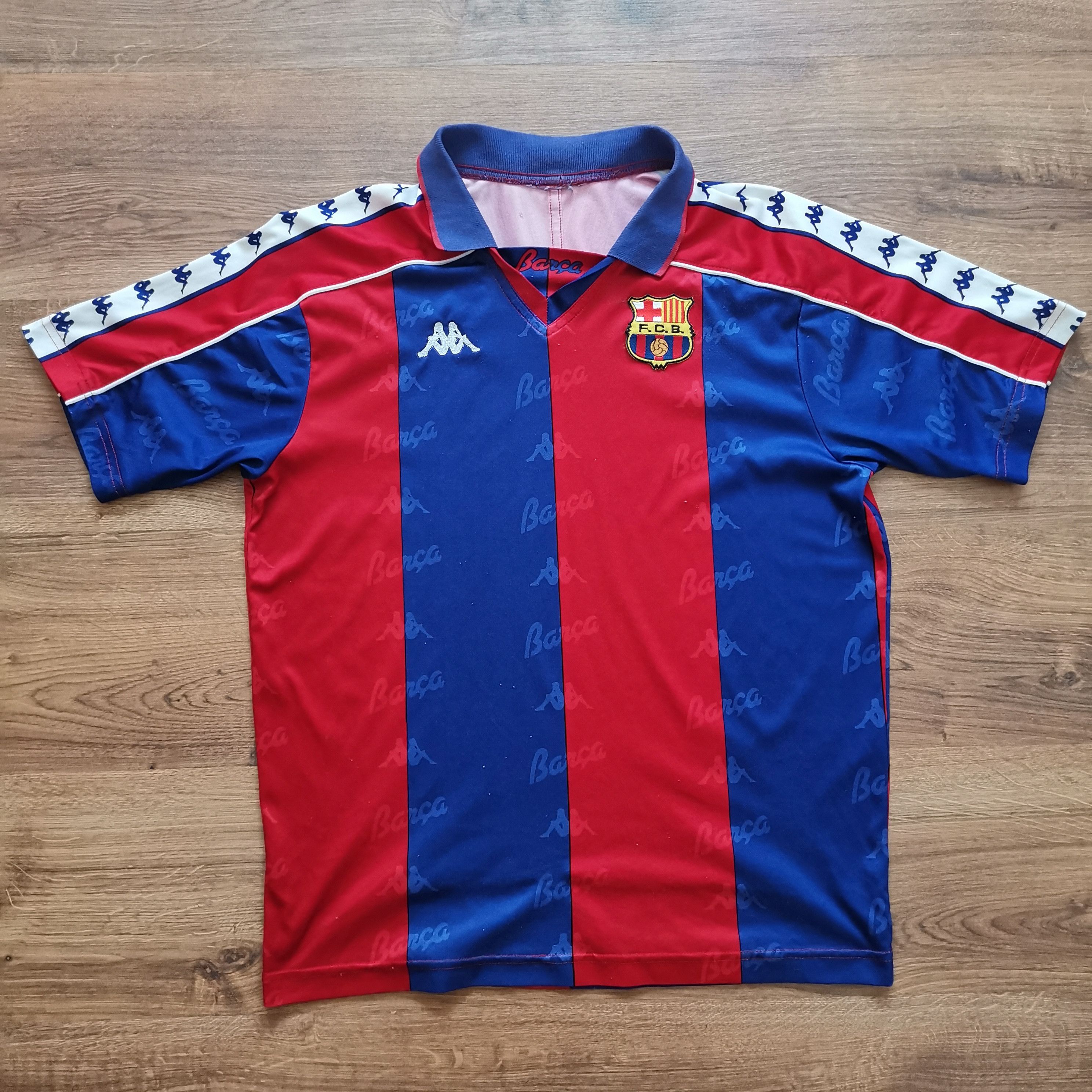 Short Kappa Football Domicile FC Barcelona 1992-1993 Taille Medium - Vintage Collector
