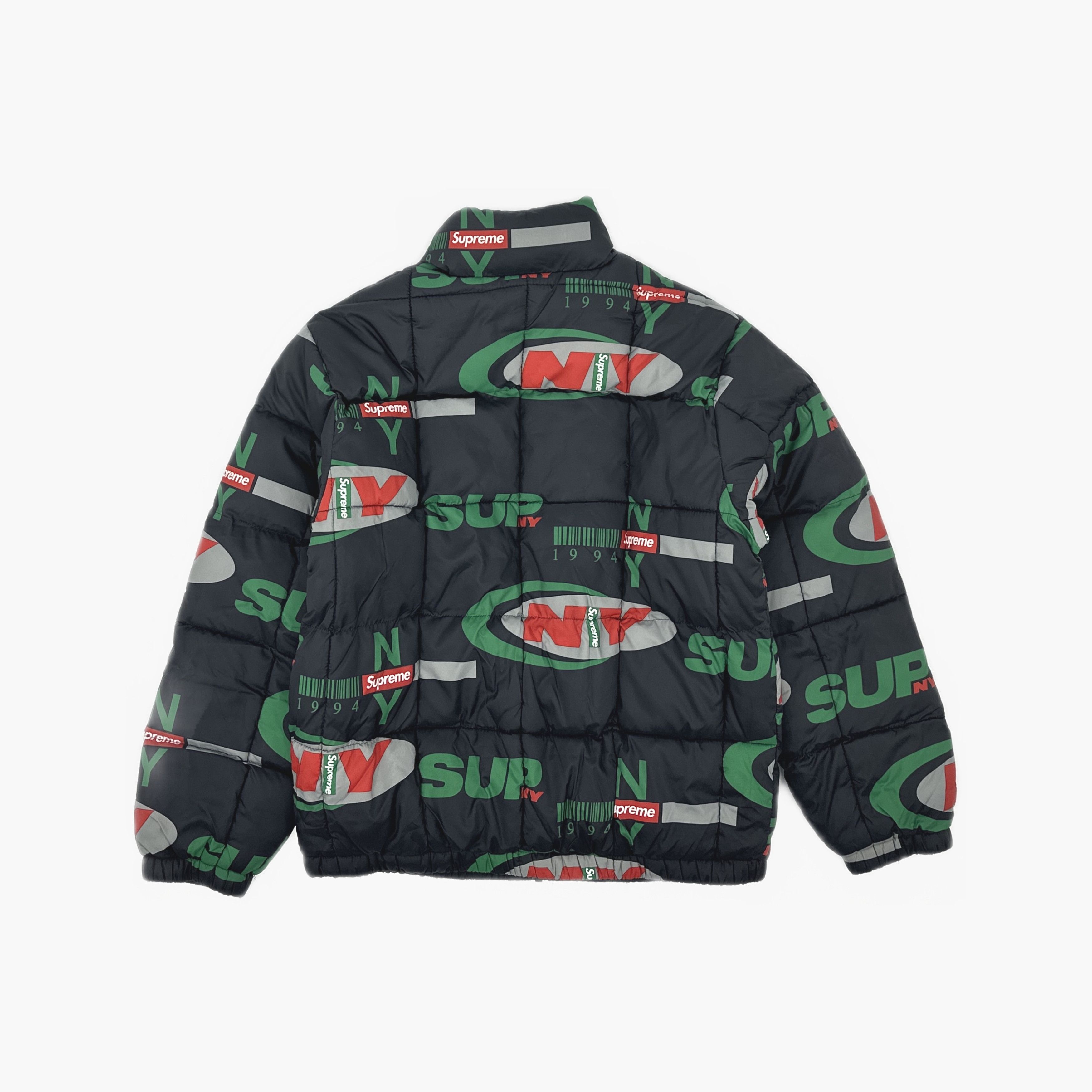 Supreme NY Reversible Puffy Jacket Size S