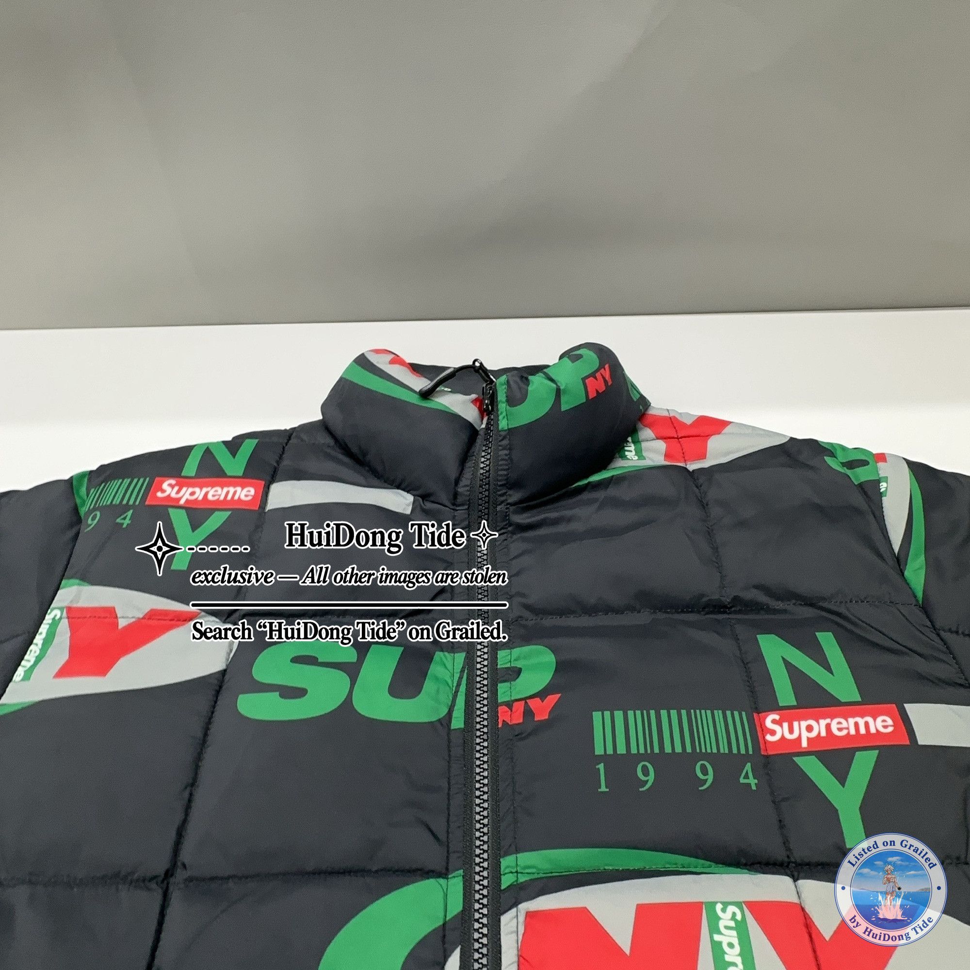 Supreme NY Reversible Puffy Jacket Size S
