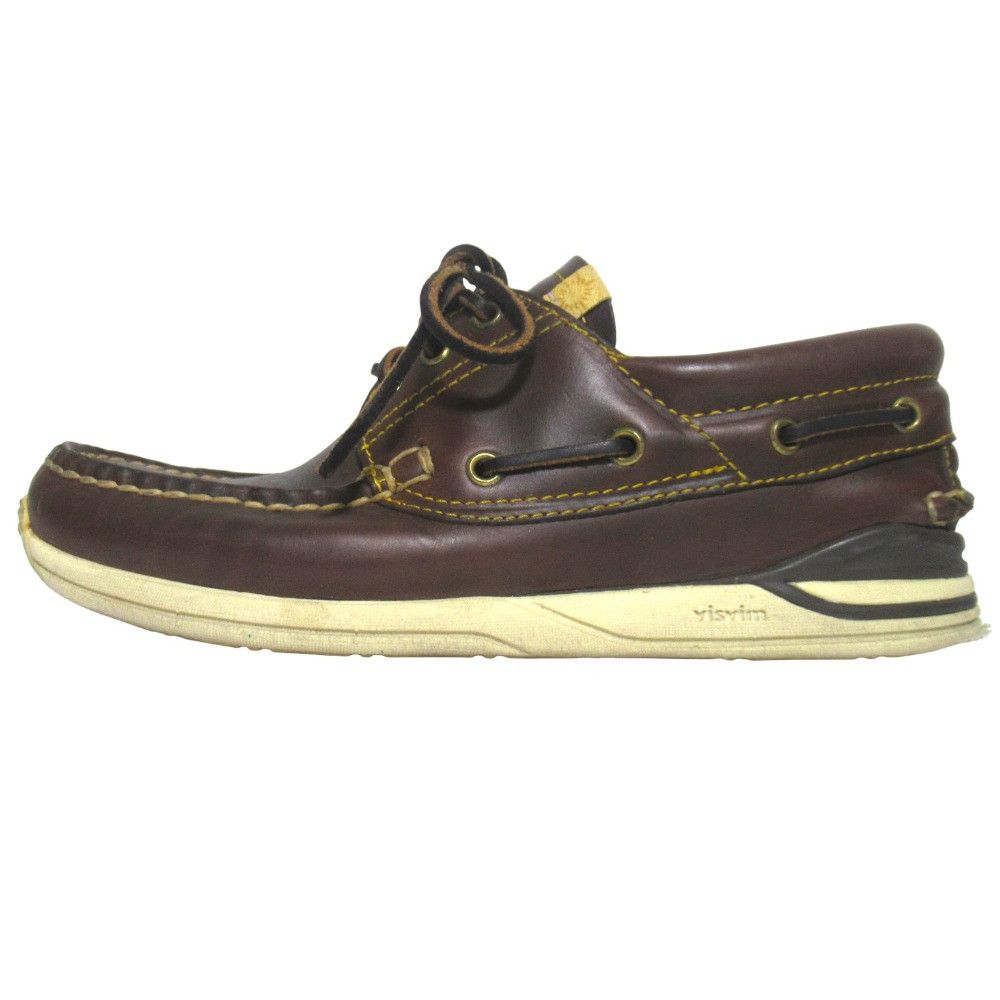 Visvim Visvim Visvim AMERICANA DECK CREPE-FOLK Sneakers Leather
