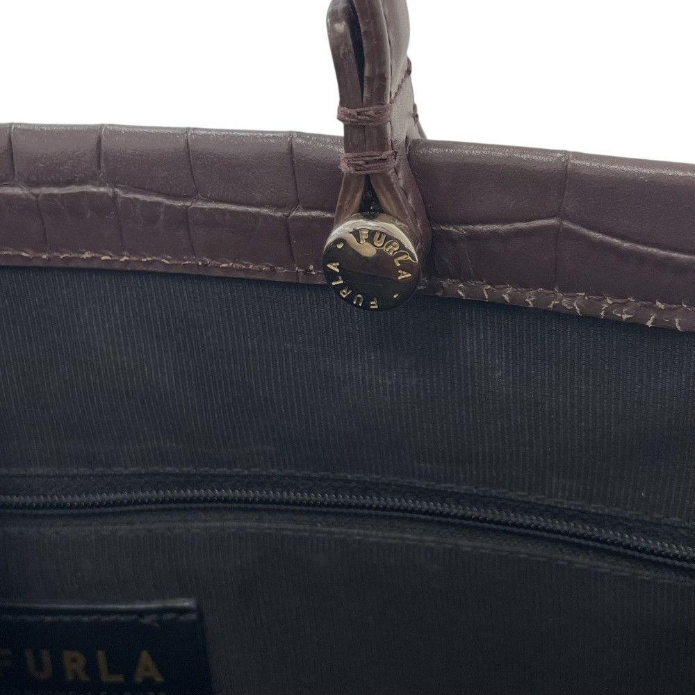 Furla Furla Furla Lady Leather 2way Tote Bag Leather Tote Bag DUTY FREE for USA Size ONE SIZE - 14 Thumbnail