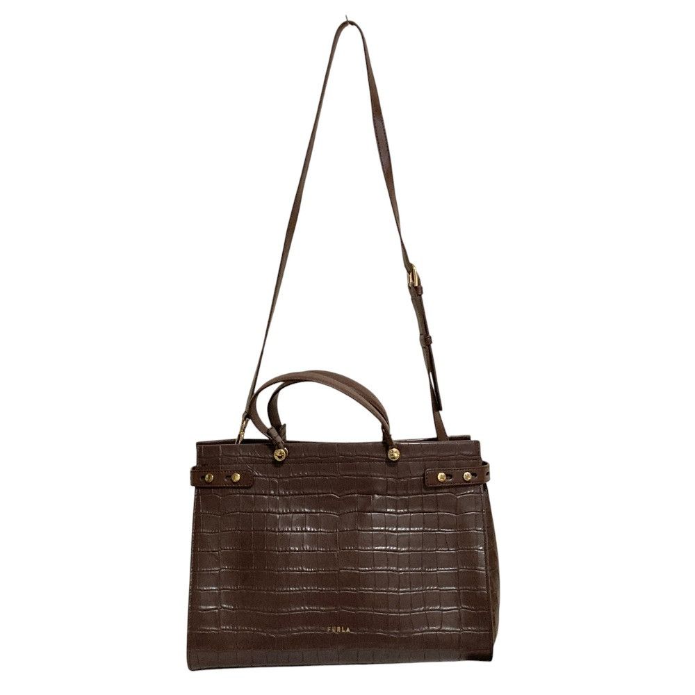 Furla Furla Furla Lady Leather 2way Tote Bag Leather Tote Bag DUTY FREE for USA Size ONE SIZE - 9 Thumbnail