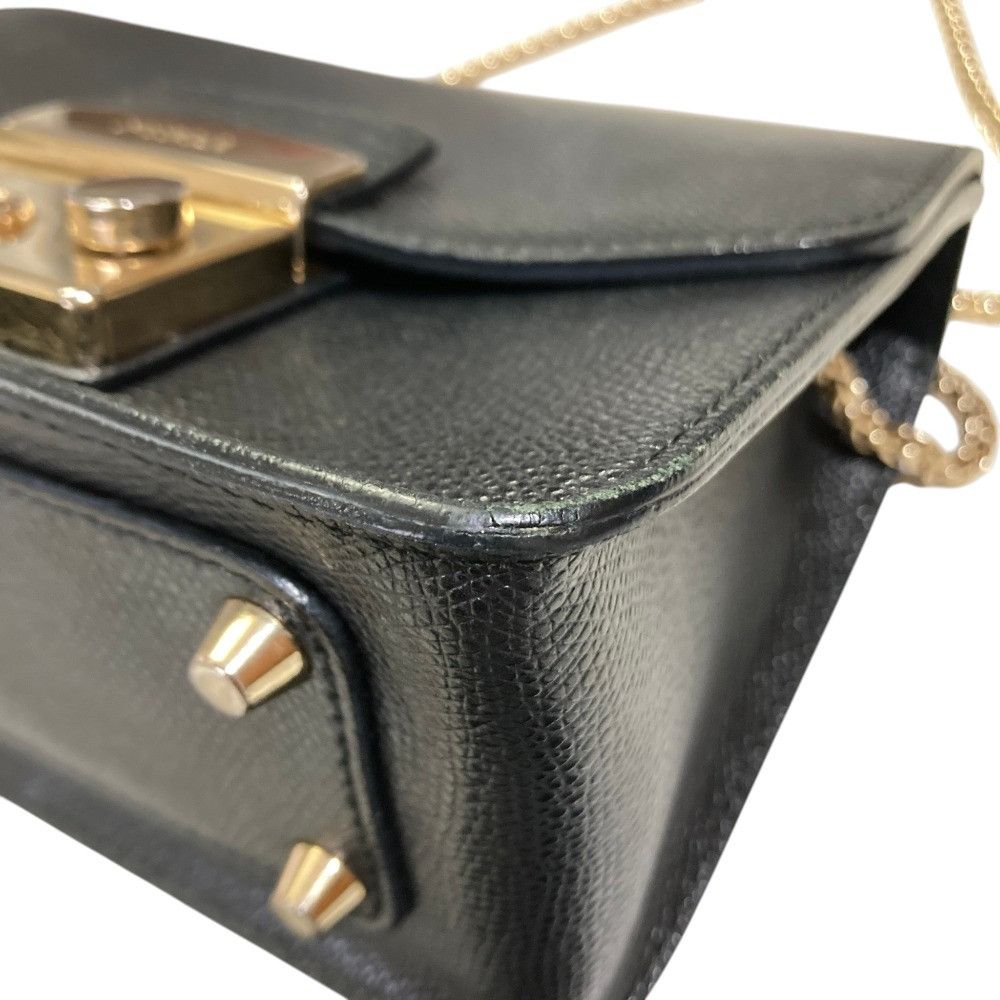Furla Furla Furla Metropolis Leather Chain Shoulder Bag Leather Shoulder Bag DUTY FREE for USA Size ONE SIZE - 11 Thumbnail