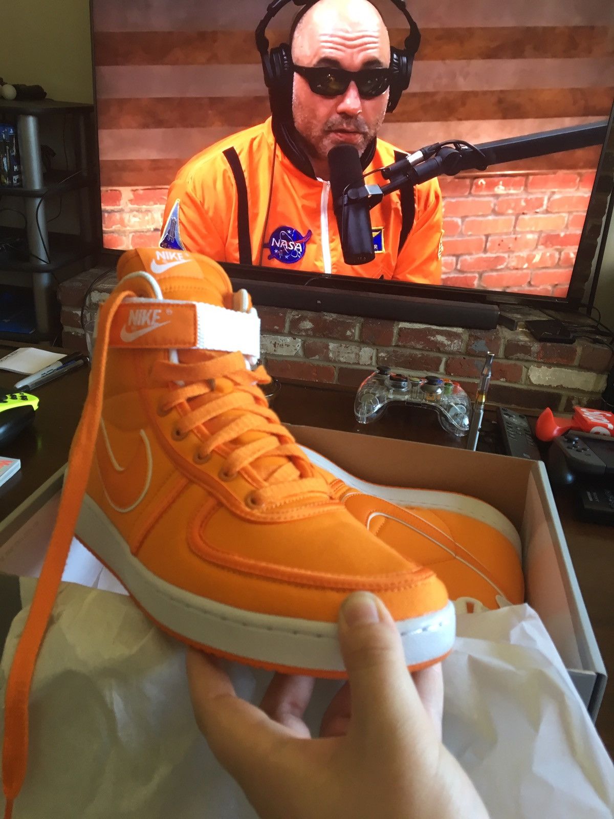 Nike vandal high supreme qs orange best sale