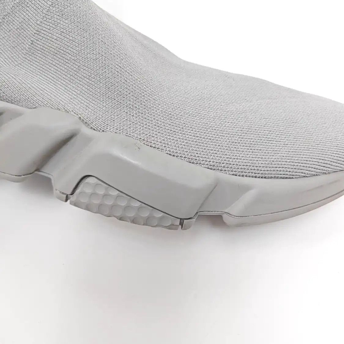 Balenciaga BALENCIAGA Spring/Autumn grey fabric Men's low-top ankle boots 40 Size US 7 / EU 40 - 7 Thumbnail