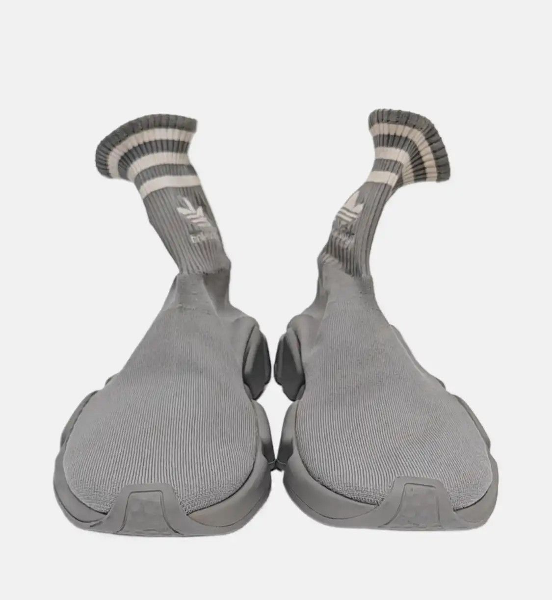 Balenciaga BALENCIAGA Spring/Autumn grey fabric Men's low-top ankle boots 40 Size US 7 / EU 40 - 3 Thumbnail