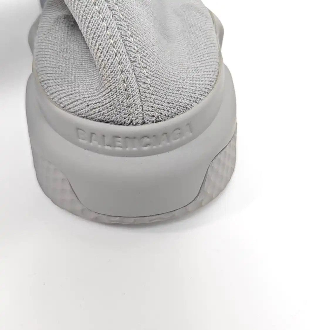Balenciaga BALENCIAGA Spring/Autumn grey fabric Men's low-top ankle boots 40 Size US 7 / EU 40 - 9 Thumbnail
