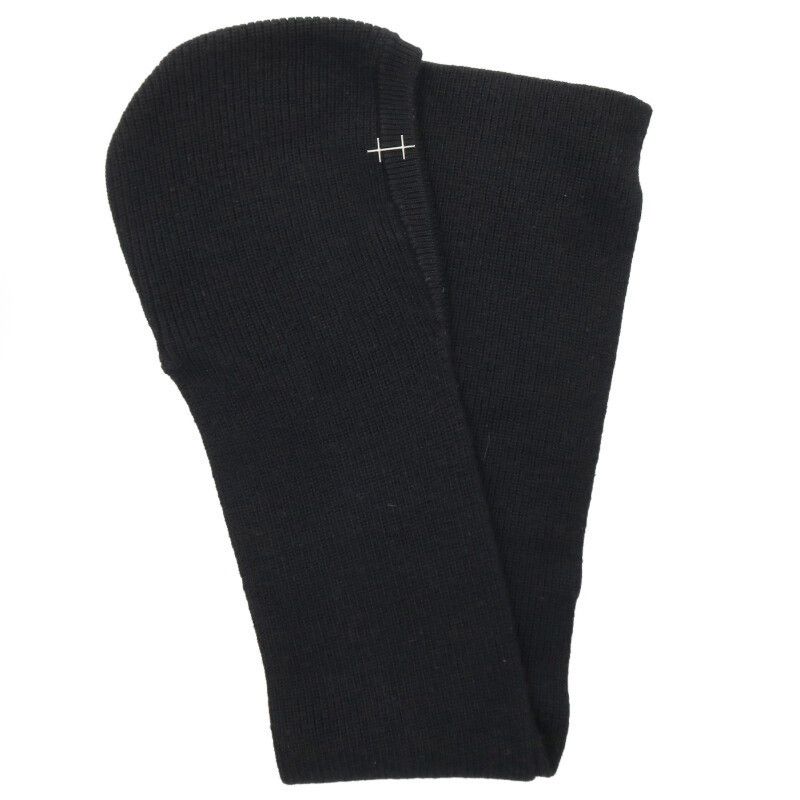 Heliot Emil HELIOT EMIL PHOS Wool Nylon Hooded Scarf Black Size ONE SIZE Size ONE SIZE - 2 Thumbnail
