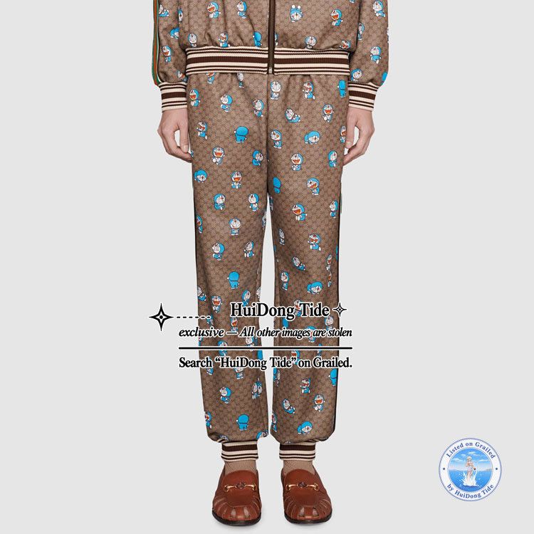 Gucci Gucci x Doraemon GG Jogging Pants Size M Size US 32 / EU 48 - 9 Thumbnail