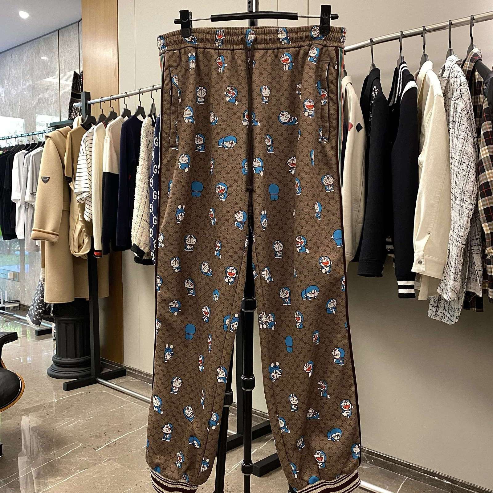 Gucci Gucci x Doraemon GG Jogging Pants Size M Size US 32 / EU 48 - 2 Thumbnail